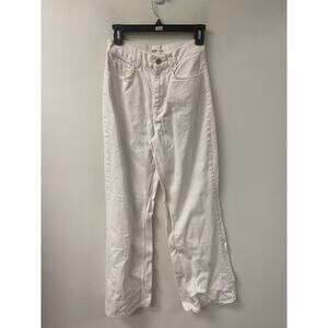 Zara White Flare Jeans
